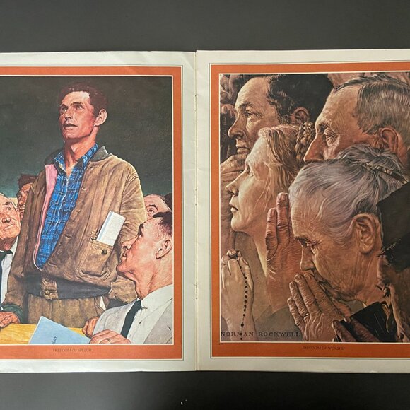 1976 July-August THE SATURDAY EVENING POST MAGAZINE - NORMAN ROCKWELL - Picture 7 of 11